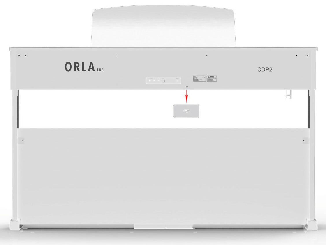 Цифровое пианино Orla CDP-2-Satin-White