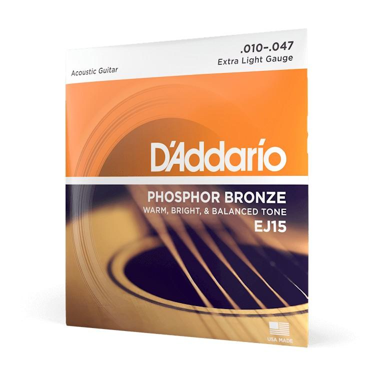 Струны для гитары D'Addario EJ15