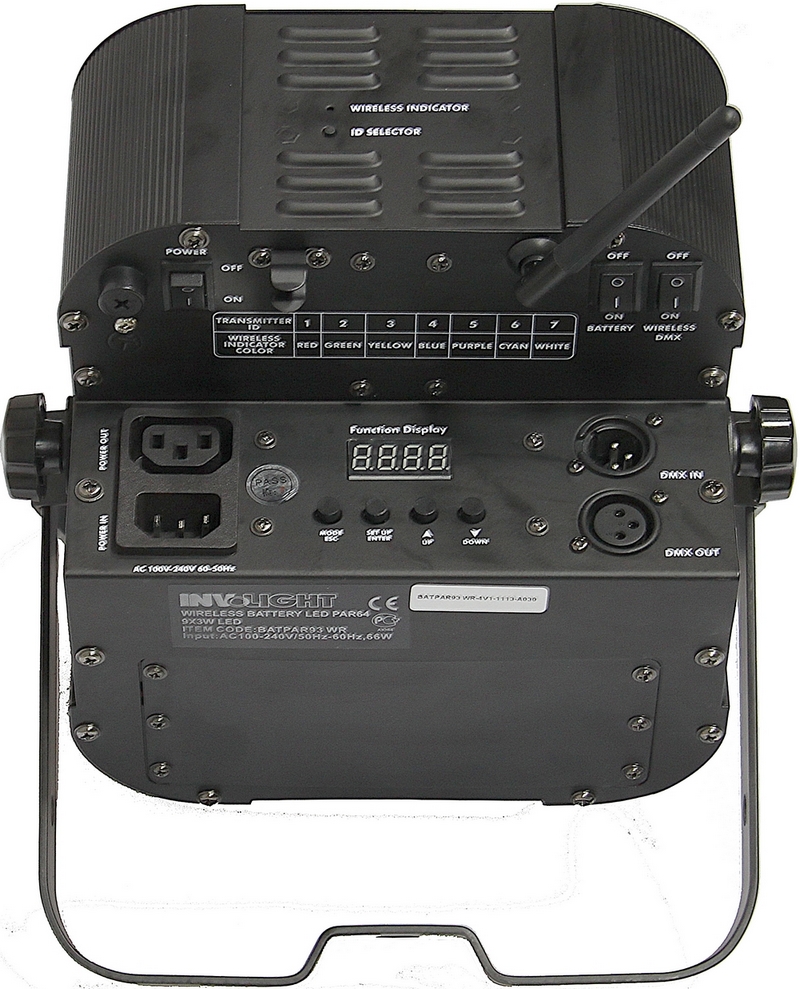 Светодиодный прожектор Involight BATPAR93WR