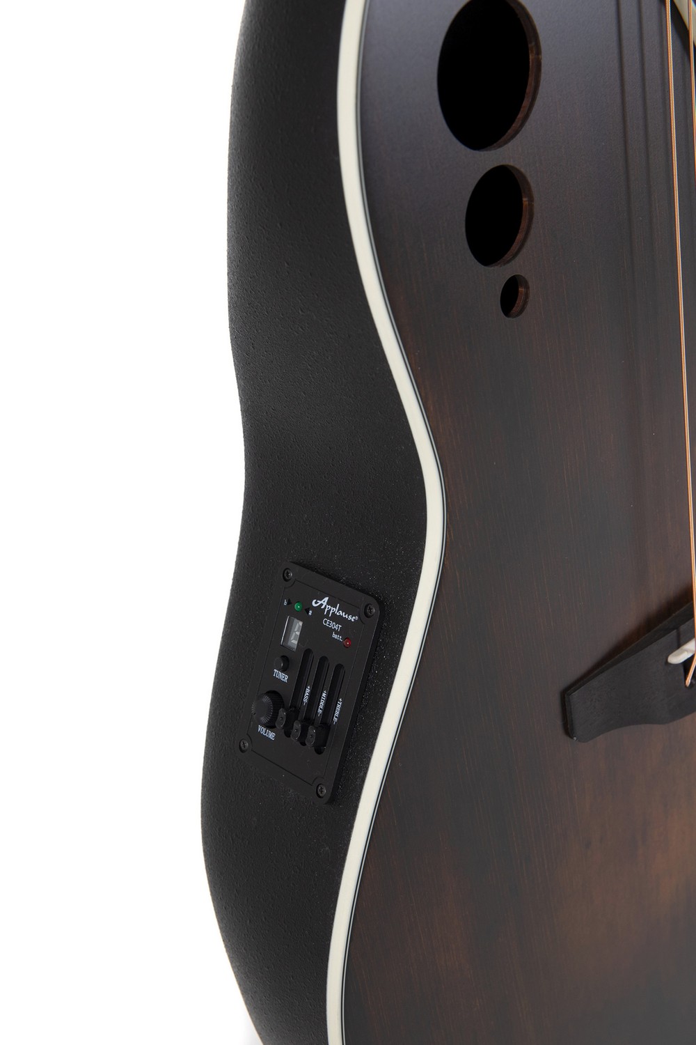 Электроакустическая гитара APPLAUSE AE44IIP-7S Elite Mid Cutaway Vintage Varnish Satin