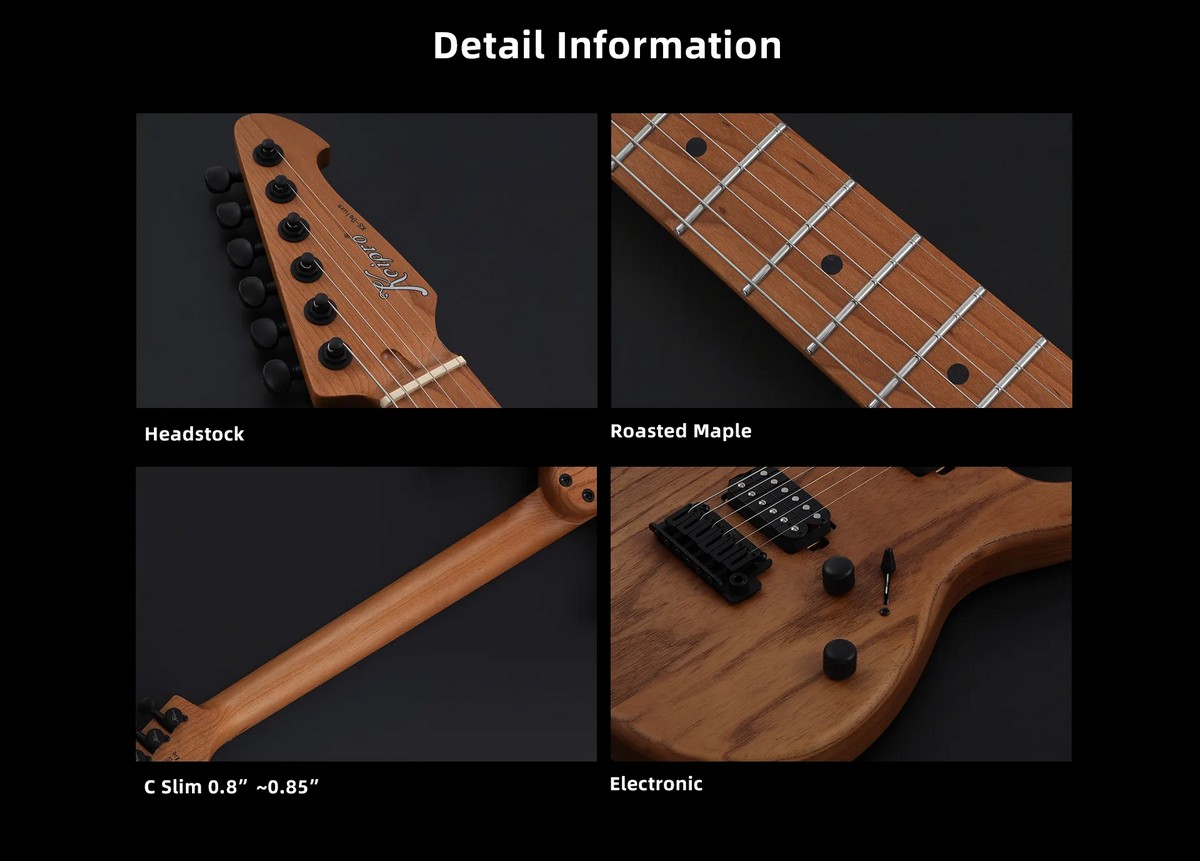 Электрогитара KEIPRO KS-Deluxe Ash-M H.H NT