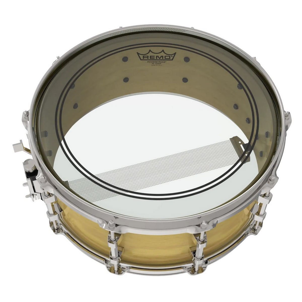 Пластик для барабана REMO P3-0313-BP BATTER POWERSTROKE 3 CLEAR