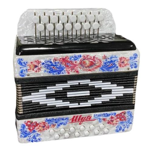 Гармонь Шуйская S40XL-C-WH "Сувенир" 15x12-I белая