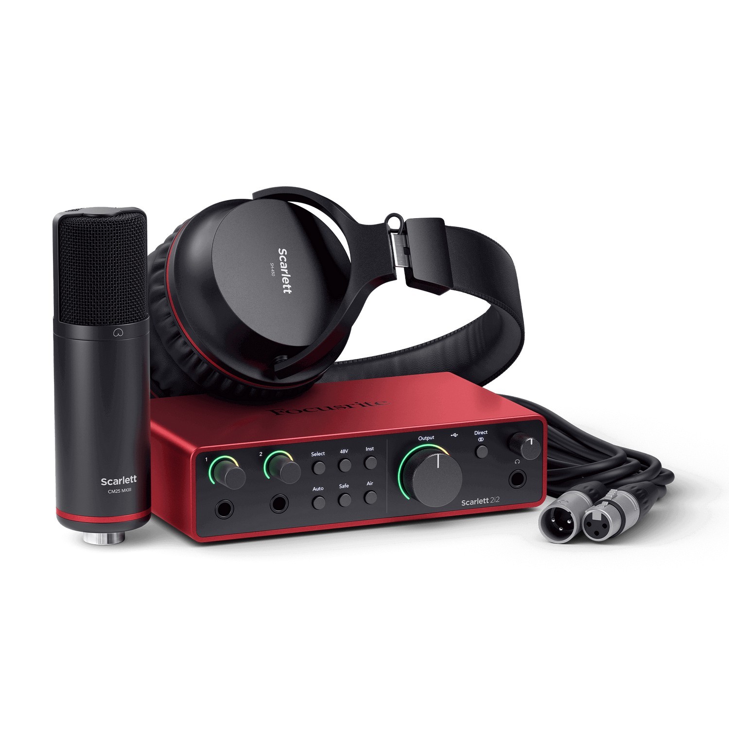 Аудиоинтерфейс FOCUSRITE Scarlett-2i2-Studio-4th