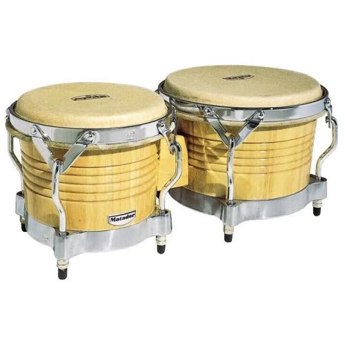 Бонго LP M201-AWC Matador Wood Bongos Natural/Chrome