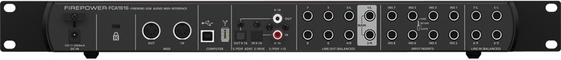 Аудиоинтерфейс Behringer FCA1616