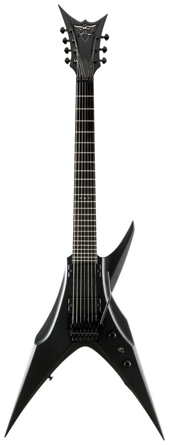 Электрогитара DBZ Bird Of Prey 7-String Matt Black 