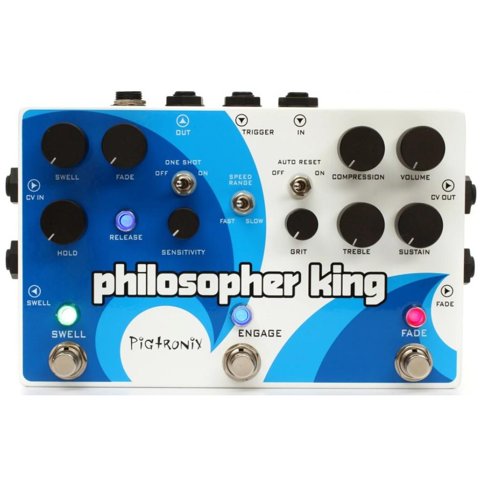 Педаль эффектов PIGTRONIX EGC Philosopher King Envelope Generator Compressor