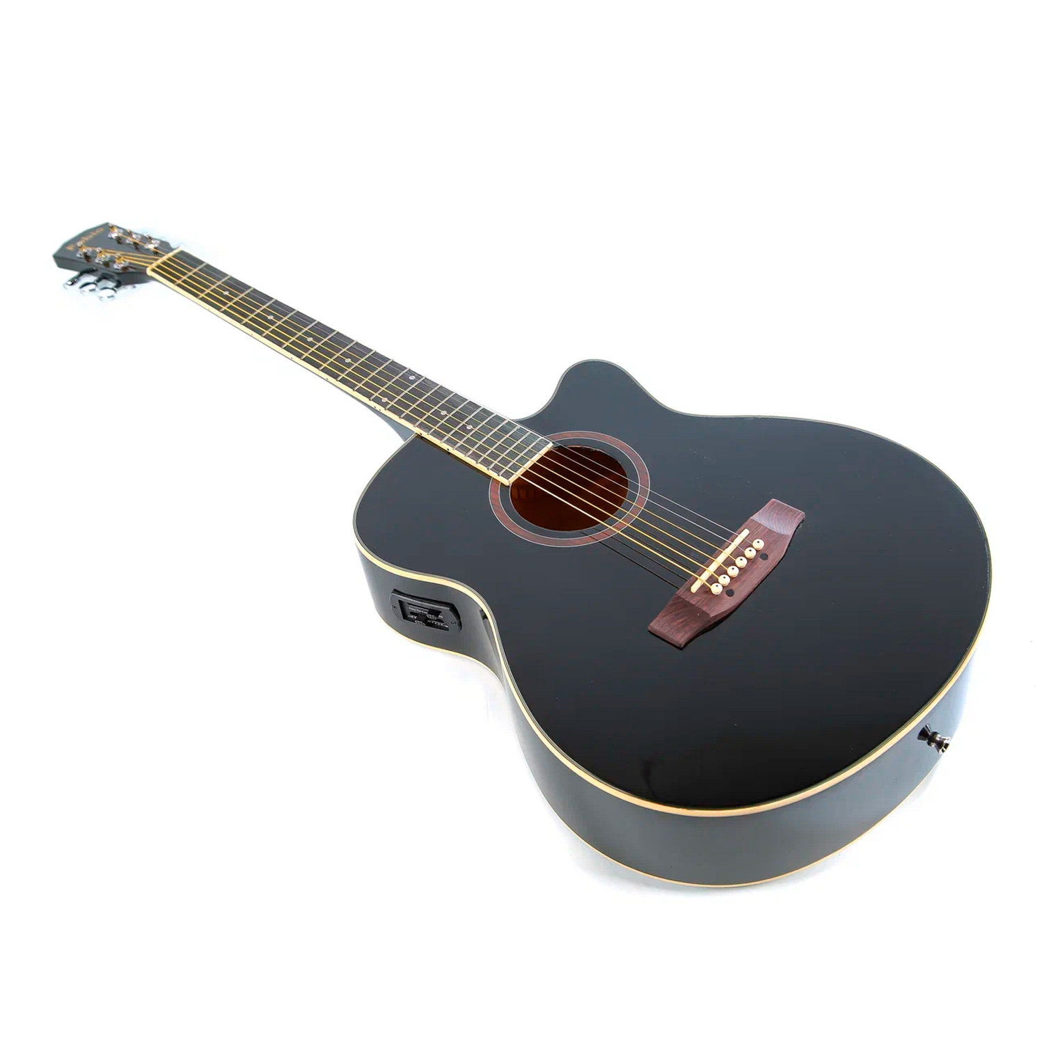 Электроакустическая гитара Fabio F4050E BK EQ