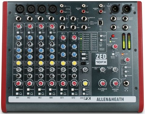 Микшер Allen&Heath ZED-10