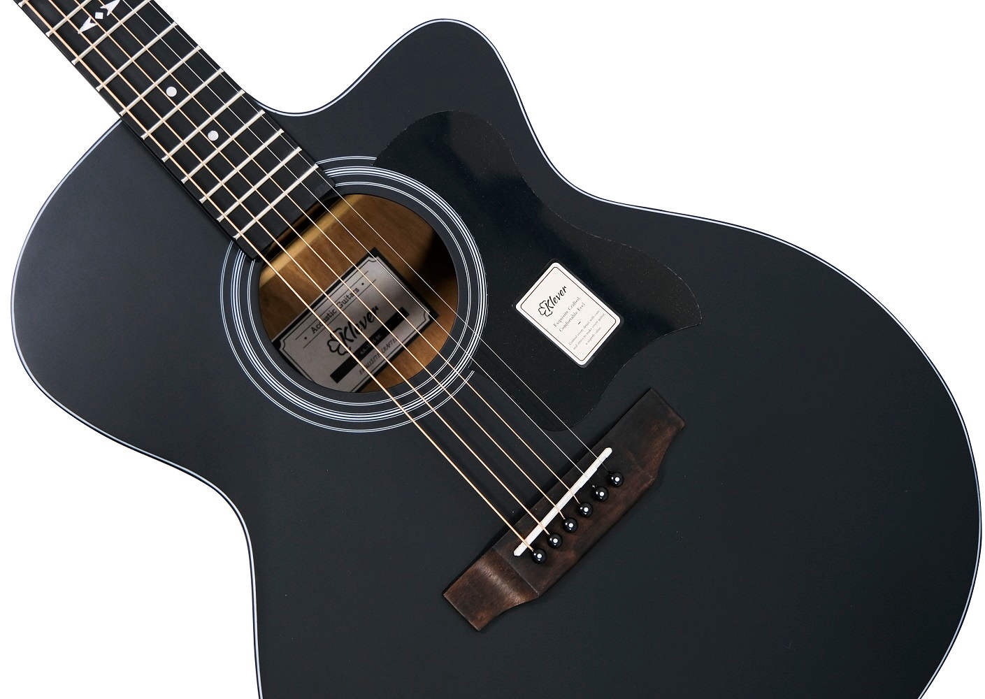 Акустическая гитара Klever KA-120S BK