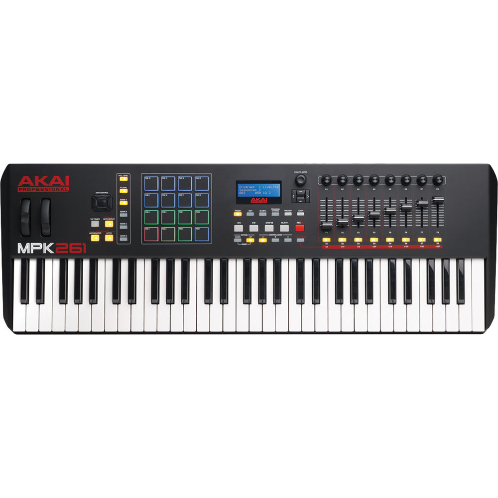 MIDI клавиатура Akai Pro MPK261