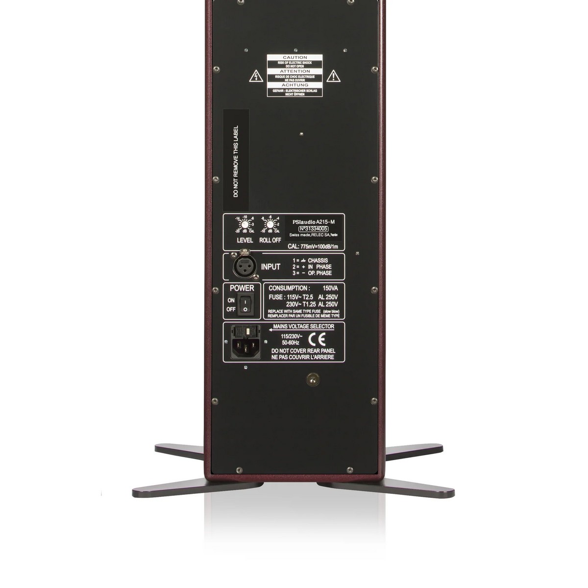 Студийный монитор PSI AUDIO A215-M Studio Red
