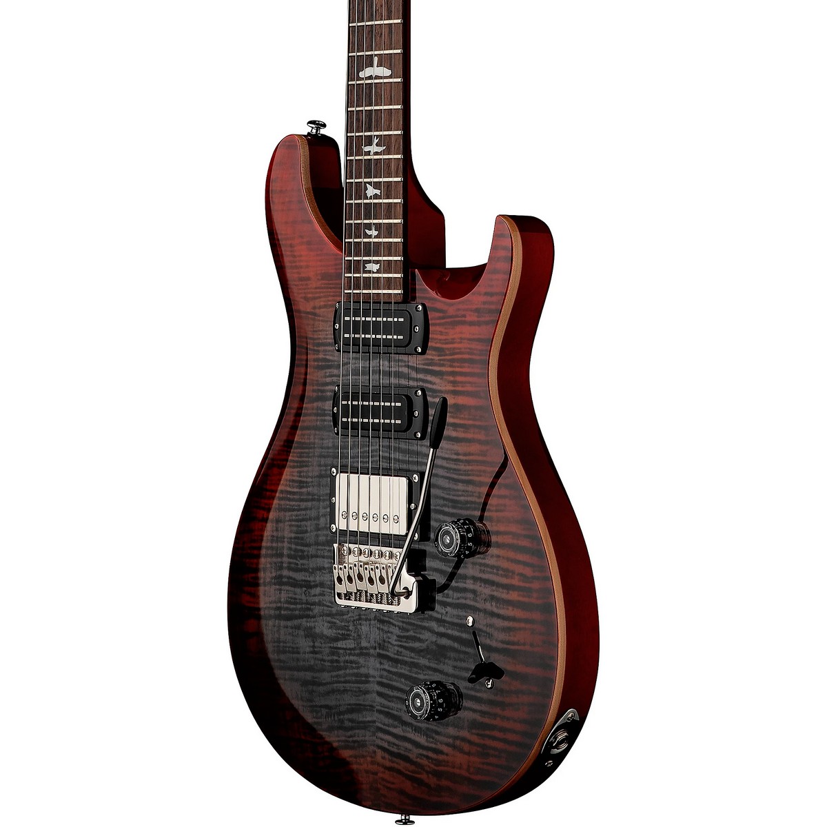 Электрогитара PRS SE Studio Charcoal Cherry Burst