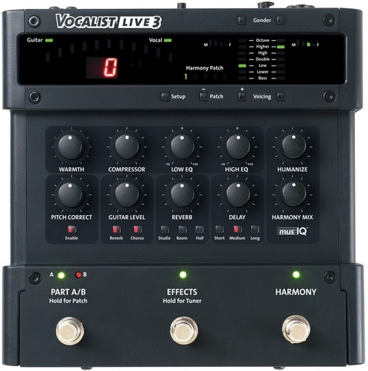 Вокальный процессор Digitech LIVE 3
