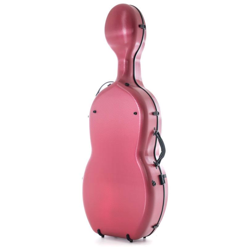 Кейс для виолончели GEWA pure CELLO CASE contour carbon fiber red