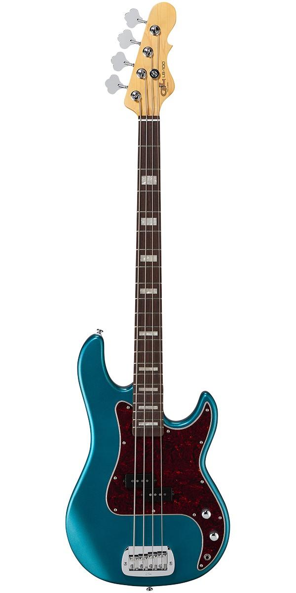 Бас-гитара G&L Tribute LB-100 Emerald Blue RW