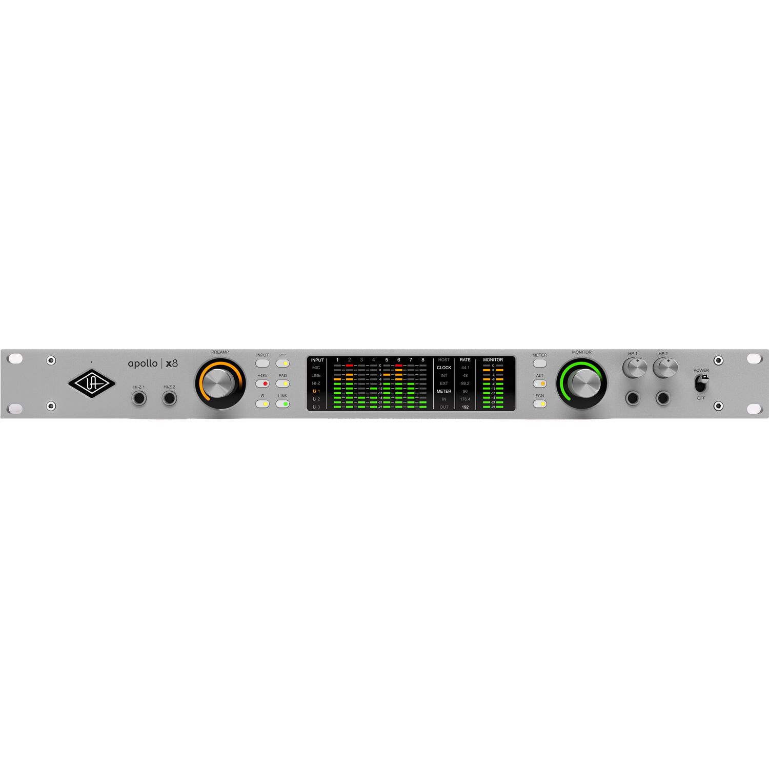 Аудиоинтерфейс Universal Audio Apollo x8 Gen2 Essentials+