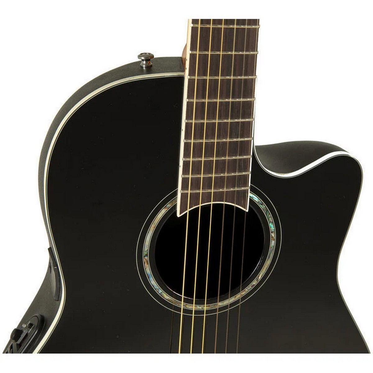 Электроакустическая гитара OVATION CS24-5 Celebrity Standard Mid Cutaway Black