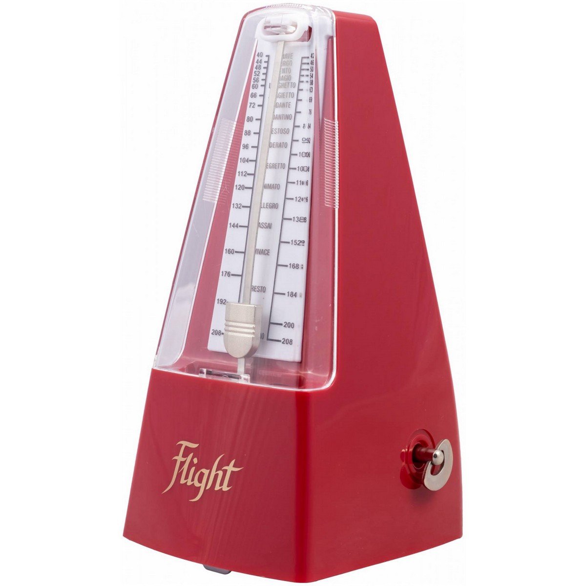 Метроном механический FLIGHT FMM-10 RED