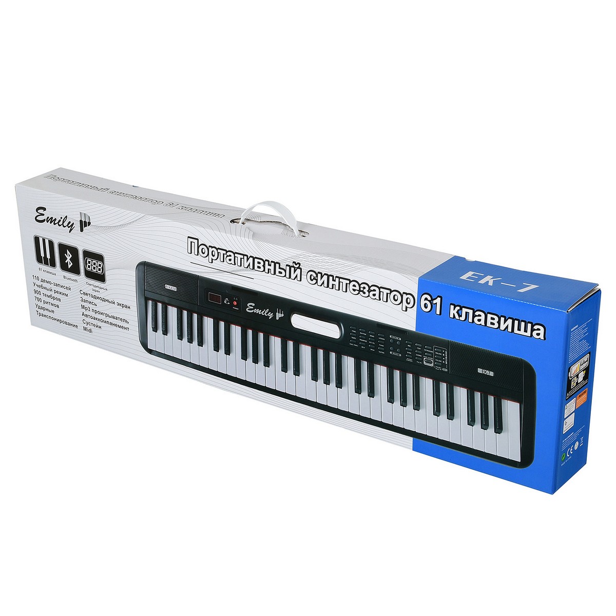 Синтезатор EMILY PIANO EK-7 BK
