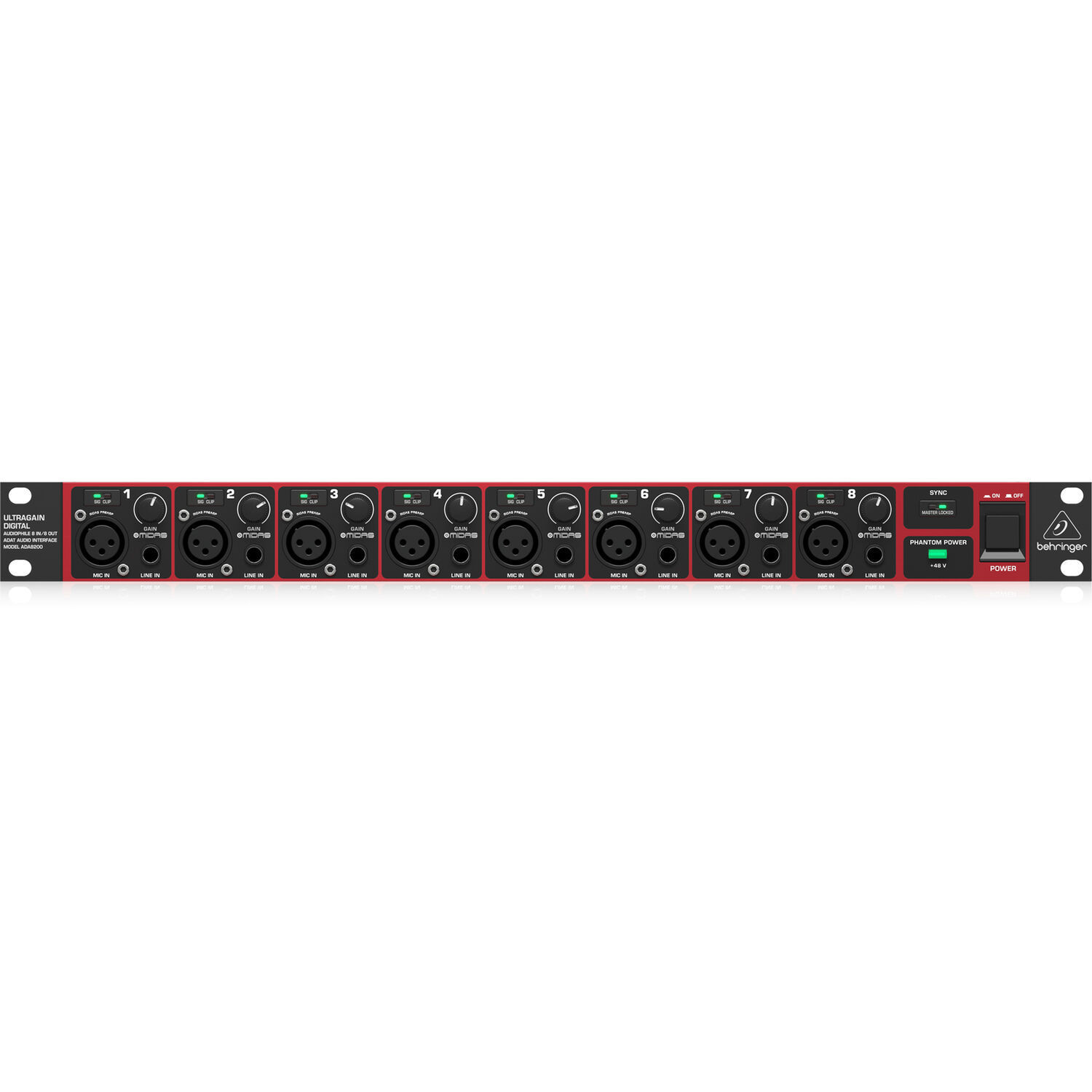 Конвертор Behringer ADA8200