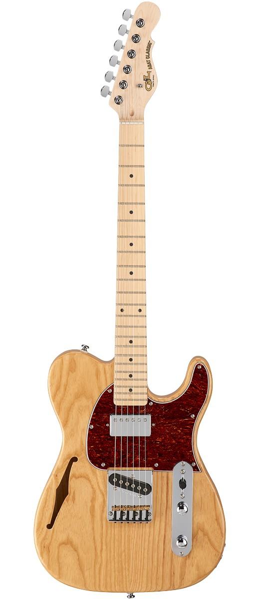 Электрогитара G&L Tribute ASAT® Classic Bluesboy Semi-Hollow Natural Ash MP