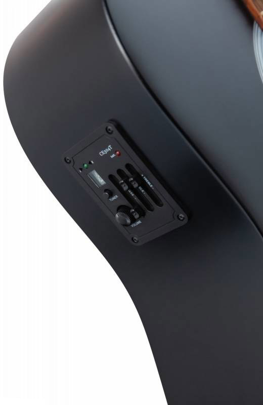 Двенадцатиструнная гитара JET JDEC-255/12 BKS