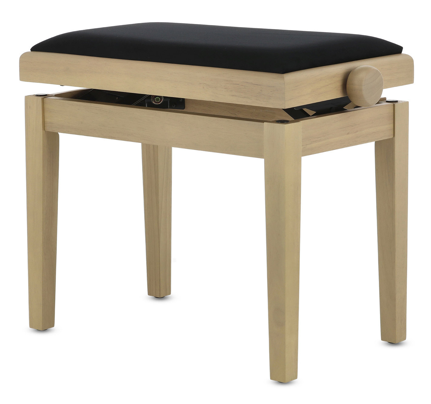Банкетка GEWA 130170 Piano Bench Deluxe White Ash Seat Black