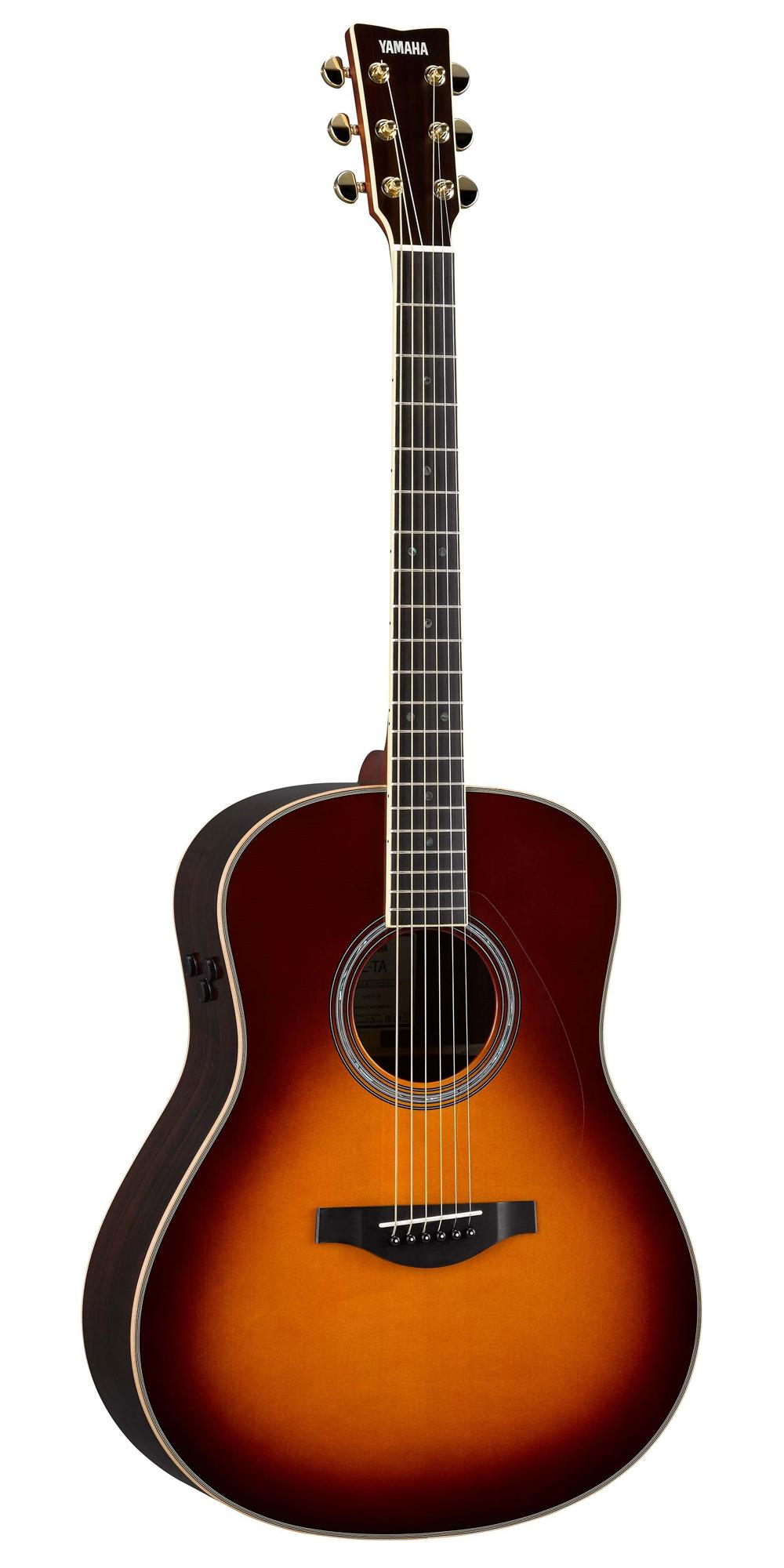 Электроакустическая гитара Yamaha LL-TA BROWN SUNBURST