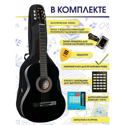 Акустическая гитара комплект TERRIS TF-3802A A PACK
