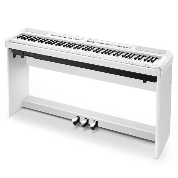 Цифровое пианино Donner DEP-20 White + Stand