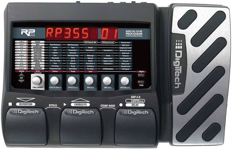 Гитарный процессор эффектов Digitech RP355