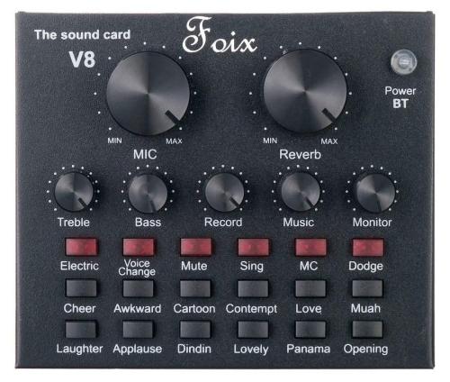 Звуковая карта Foix V8