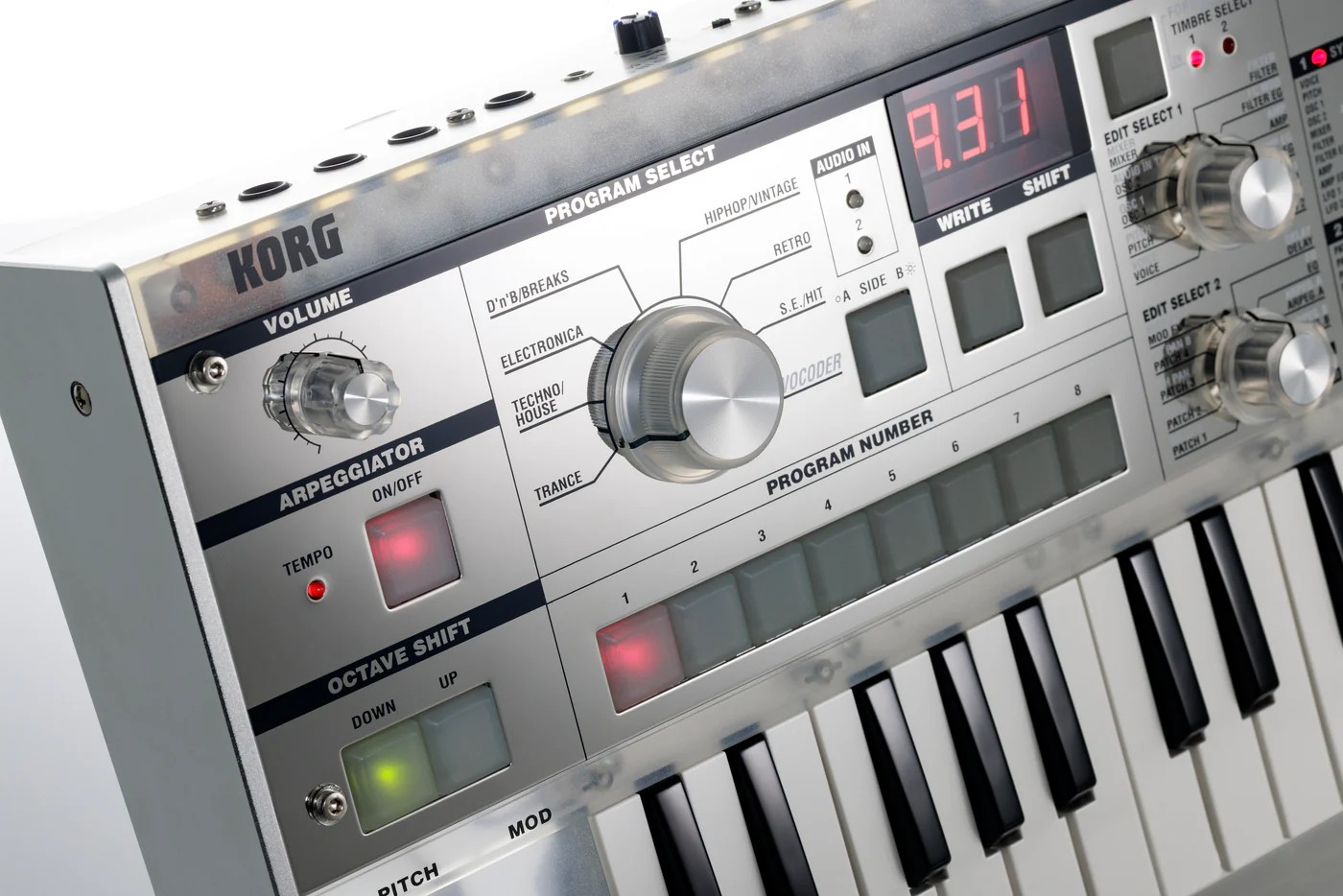Синтезатор Korg MICROKORG CR (CRYSTAL)