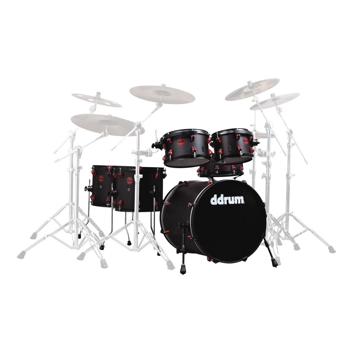 Ударная установка Ddrum HYBRID 6 BLK RED