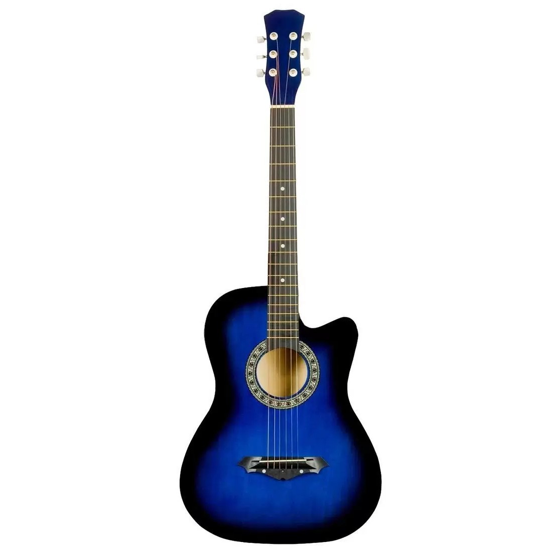 Фолк гитара комплект Jordani JD3810 SET BLS