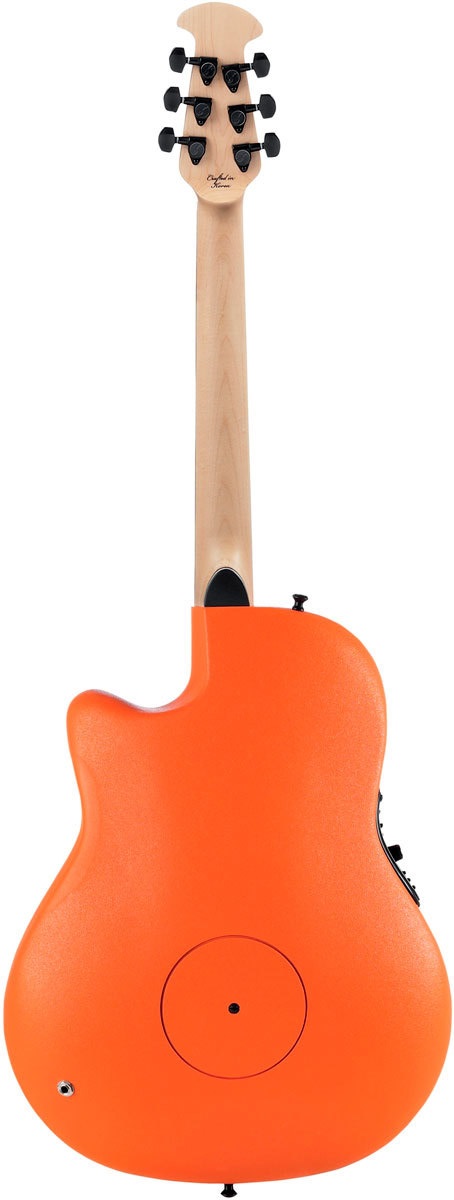 Электроакустическая гитара OVATION 1868TX-GO ELITE TX SUPER SHALLOW, GLOSS ORANGE
