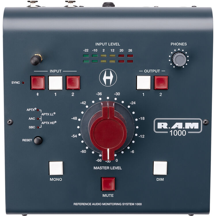 Контроллер студийных мониторов Heritage Audio RAM 1000