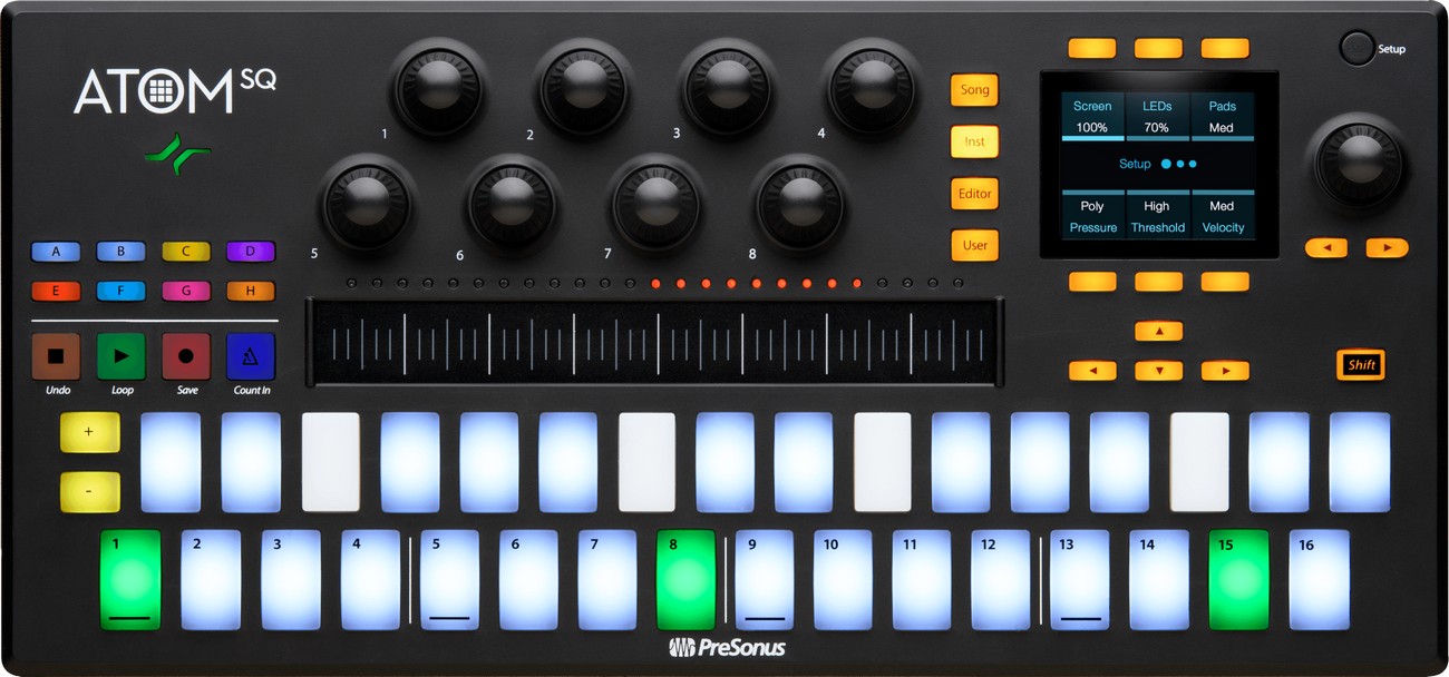 MIDI контроллер PreSonus ATOM SQ Controller