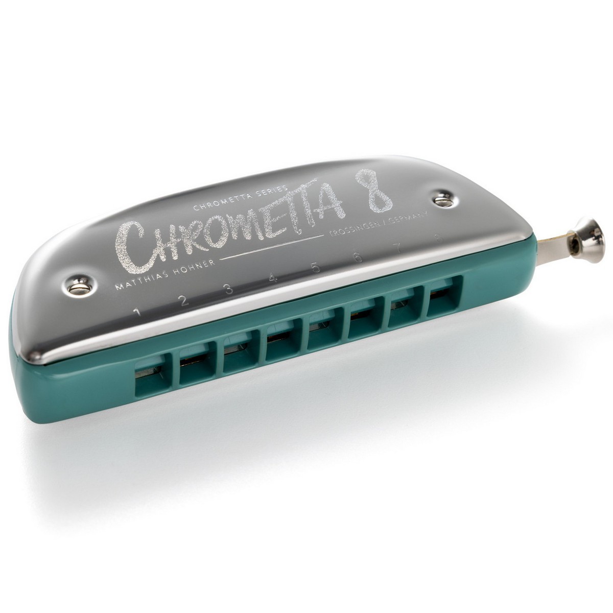 Губная гармошка HOHNER Chrometta 8 С Color Edition