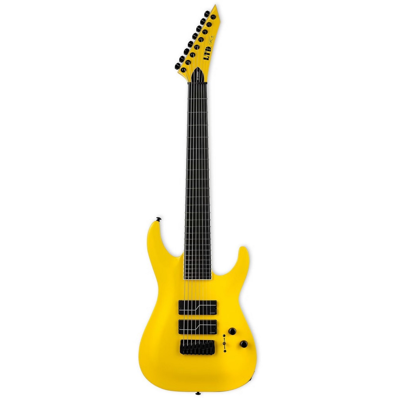 Электрогитара ESP LTD SC-608 Baritone Yellow Fluence SRC Rev