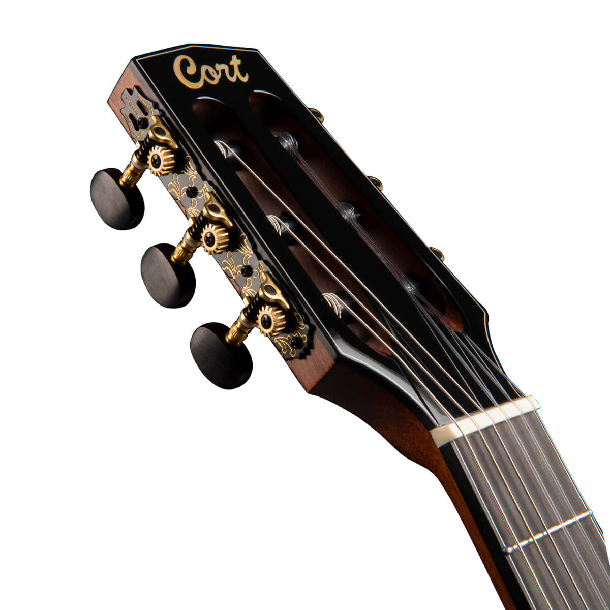 Электроклассическая гитара Cort Gold-OC8-NYLON-WCASE-NAT