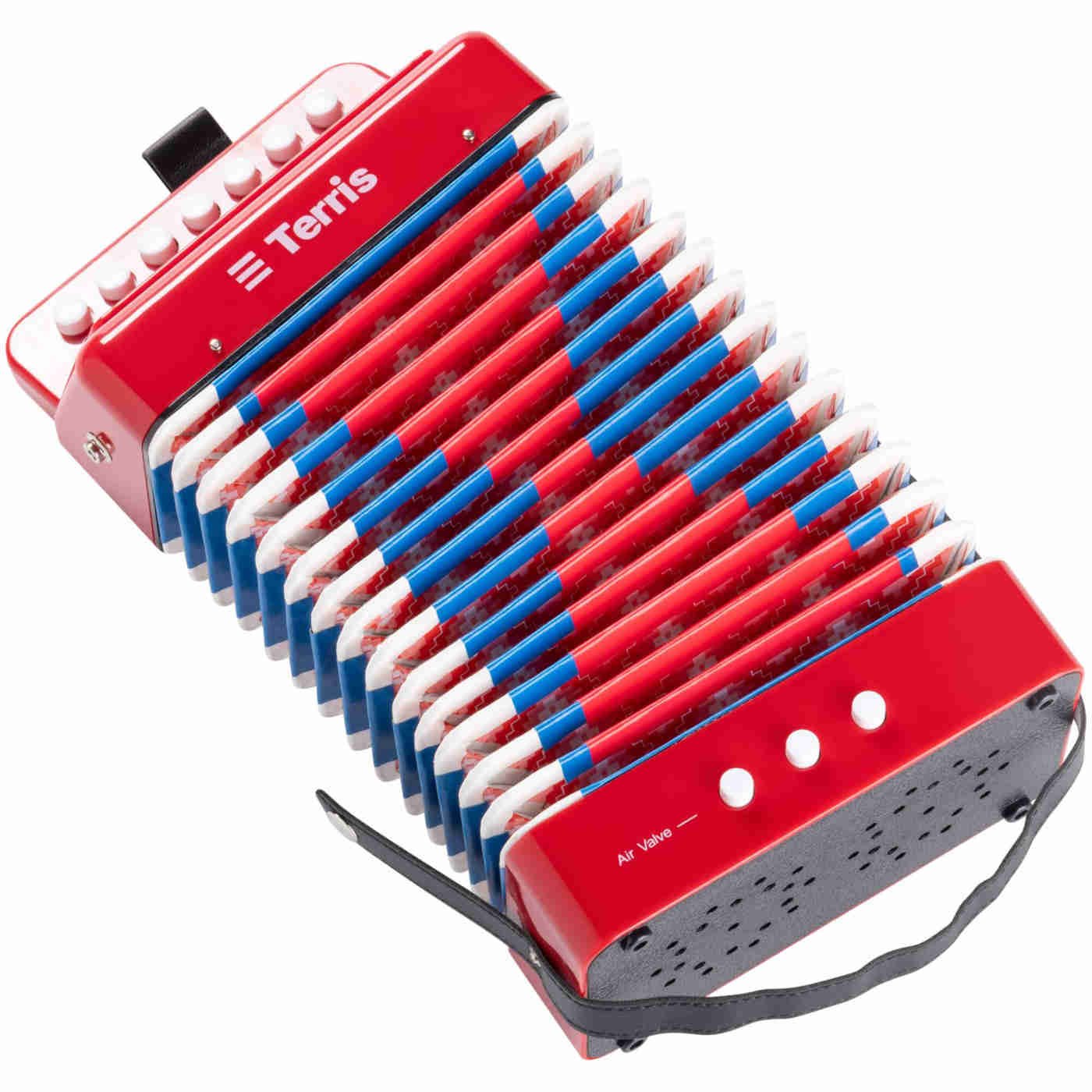 Гармошка детская TERRIS TB-7/2 RD-1