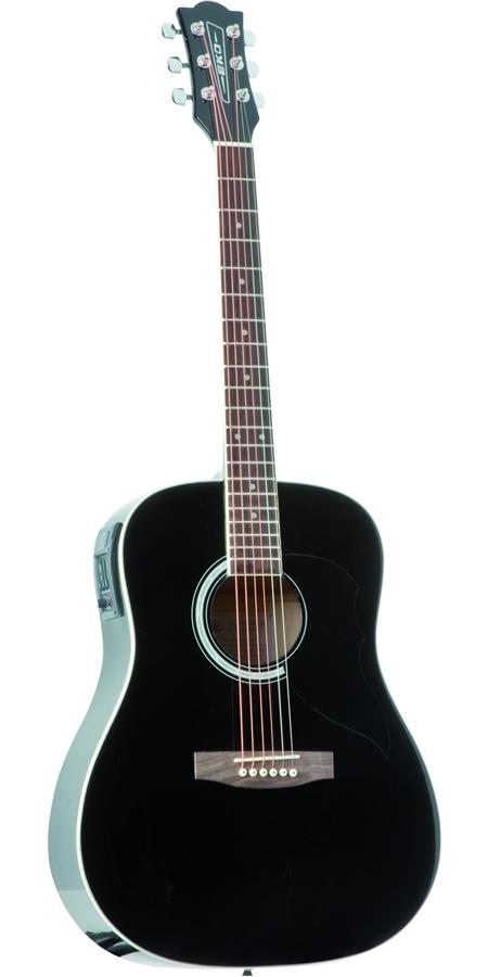 Электроакустическая гитара EKO Ranger 6 EQ/BK