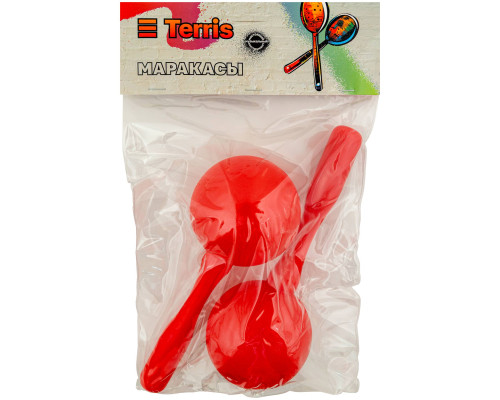 Маракасы TERRIS MRS-P21 RD