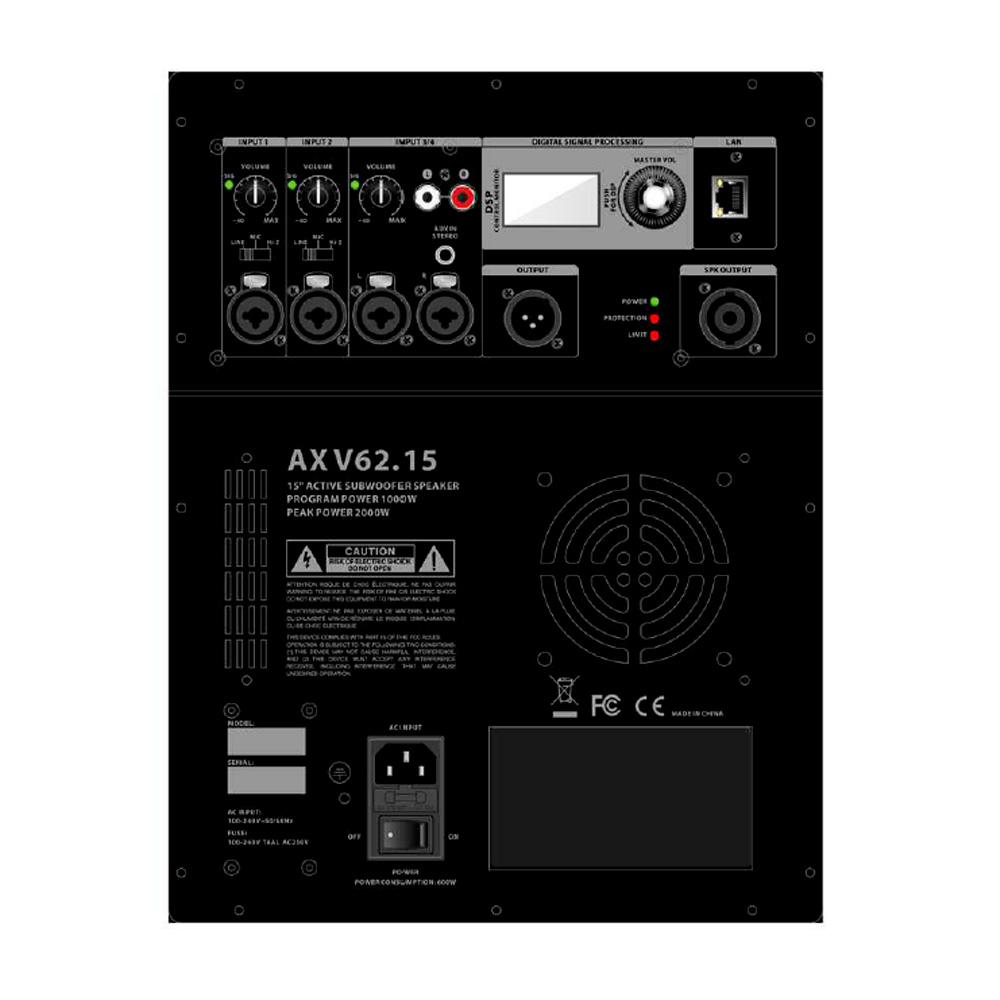 Комплект звукоусиления Show AXV 62.15