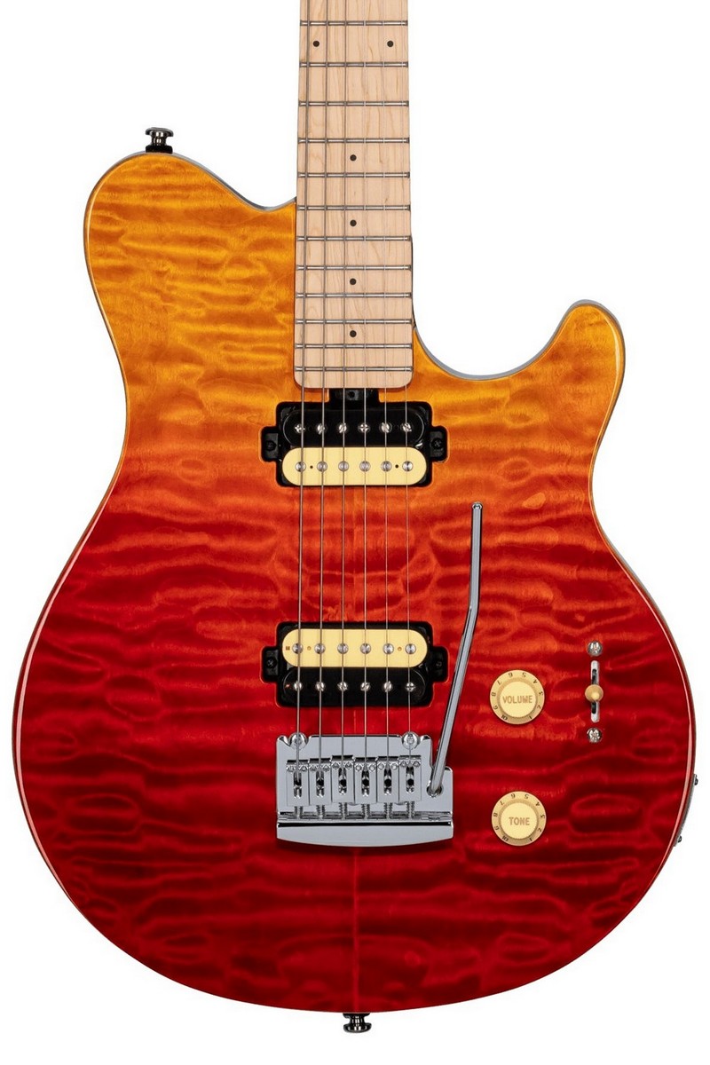 Электрогитара Sterling by MusicMan AX3QM-SPR-M1