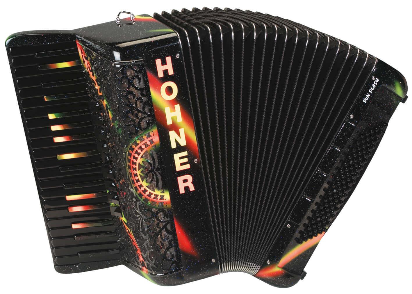 Аккордеон HOHNER Fun Flash Piano colors (A4681S) 7/8