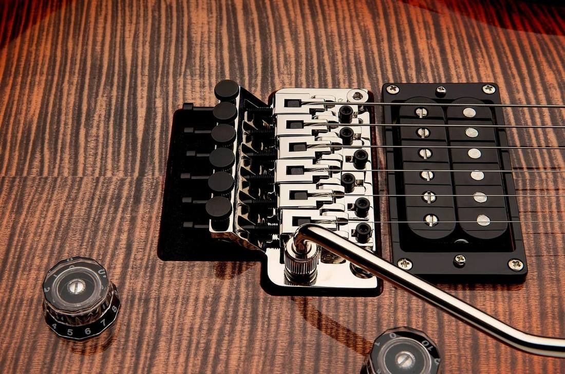 Электрогитара PRS SE Custom 24 Floyd Rose Charcoal Cherry Burst